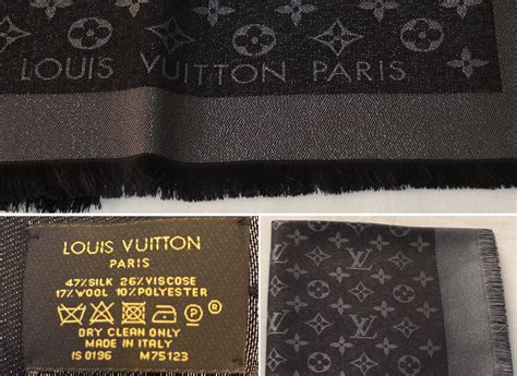 how do you authenticate a louis vuitton scarf|authentic louis vuitton text.